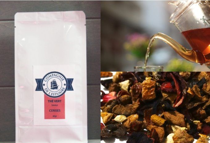 Thé Vert Saveur Cerises